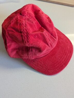 Big Bud Press | Red Corduroy Baseball Cap Dugout Hat